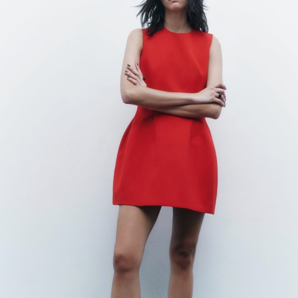 Zara limited edition voluminous short dress for prom